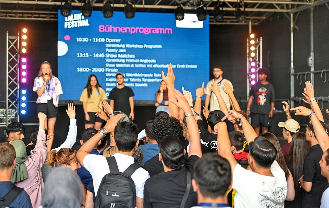 TalentFestival: 950 Jugendliche, über 20 Workshops, eine große Bühne – eine Bildungsveranstaltung mit Eventcharakter